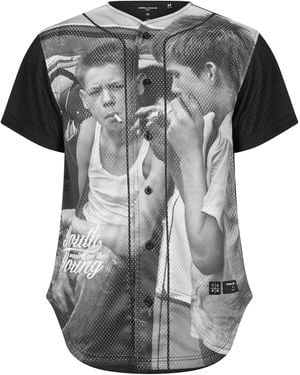 Criminal Damage Youth Basketball T-Shirt - Black