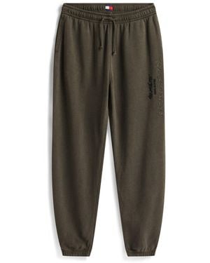 Tommy Hilfiger New Classic Closed Hem Fleece Joggers - Green