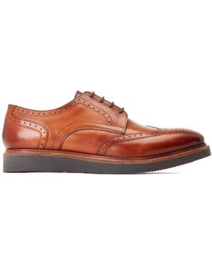 Base London Joe Brogue Shoe - Brown