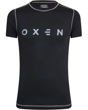 OXEN Short Sleeve Baselayer Top - Black