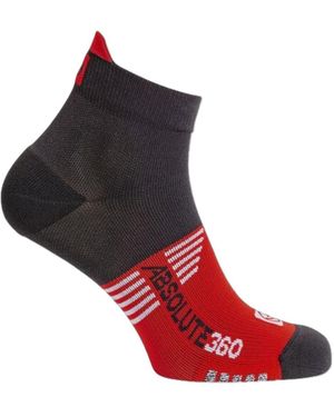 Absolute 360 Performance Running Socks: Ankle - Black