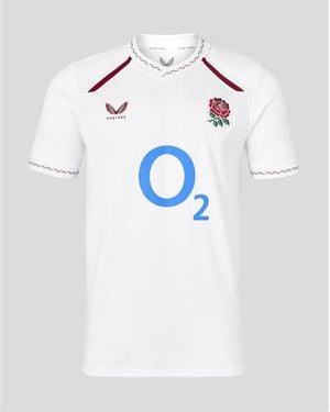 Castore England Rugby Home Shirt 2026 - White