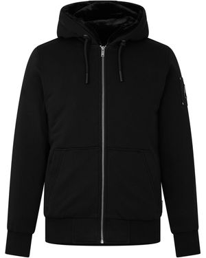 Moose Knuckles Classic Bunny Cotton Bomber Jacket - Black