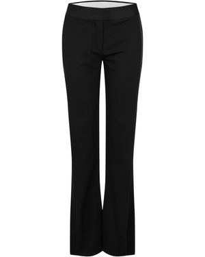 Off-White c/o Virgil Abloh Knitted Relaxed Fit Trousers - Black
