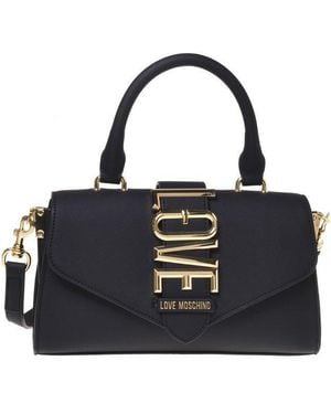 Love Moschino Top Handle Bag - Black