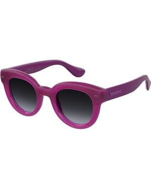 Havaianas Ilheus Round Sunglasses - Purple