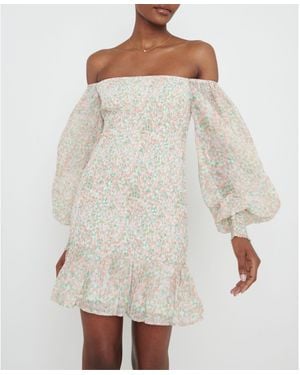 Pretty Lavish Libby Mini Dress - White