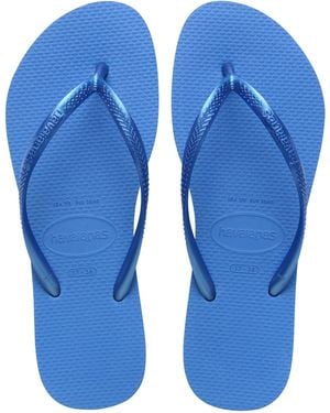 Havaianas Slim Flip Flops - Blue