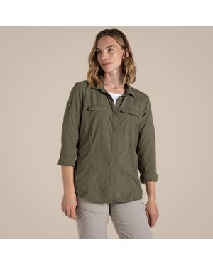 Craghoppers Nosilife Adventure Iii Quick-Drying Shirt - Green