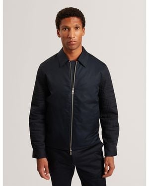 Ted Baker Ted Bomber Jacket - Blue