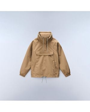 Napapijri Rainforest Dune Rain Anorak - Natural