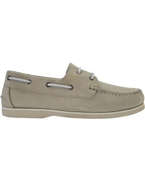 Jack Wills Leather Boat Shoes - Grey