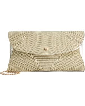 Dune Barli Clutch Bag - Natural