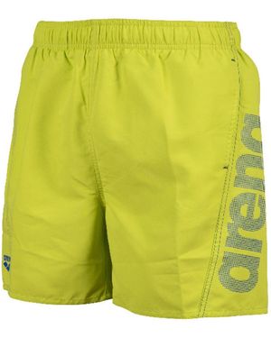 Arena Fundamentals Logo R Beach Boxer - Green