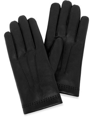 Mulberry Nappa Leather Gloves - Black