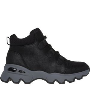Skechers Biglug Non Waterproof Walking Shoes - Black