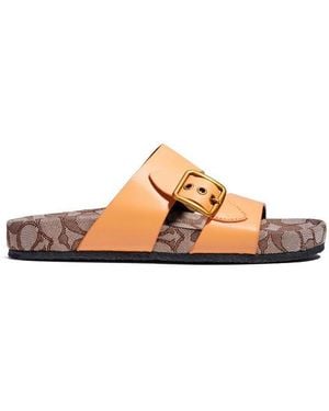 COACH Addison Sandals - Brown