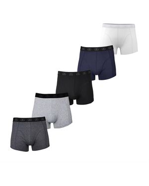 GIORGIO Essential 5-Pack Trunks - Blue