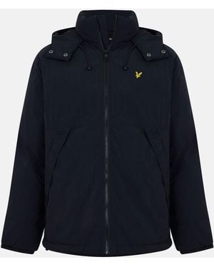 Lyle & Scott Insulated Streamlined Fit Short Puffer Jacket - Blue