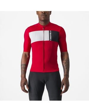 Castelli Prologo 7 Short Sleeve Jersey - Red