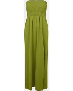 Threadbare Hill Maxi Dress - Green