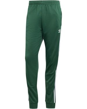 adidas Originals Closed Cuff Woven Tapered Fit Tracksuit Joggers - Green