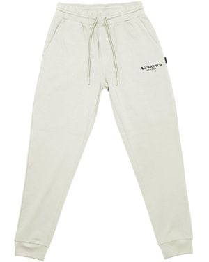 Aquascutum Closed Hem Fleece Joggers - White