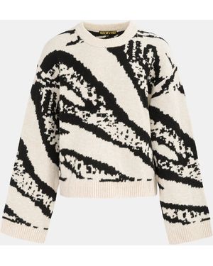 Biba Mix Jumper Ld61 - Black