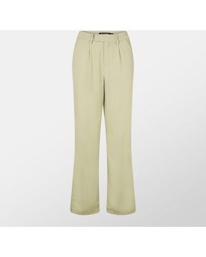 Missy Empire Straight Leg Trousers - Yellow