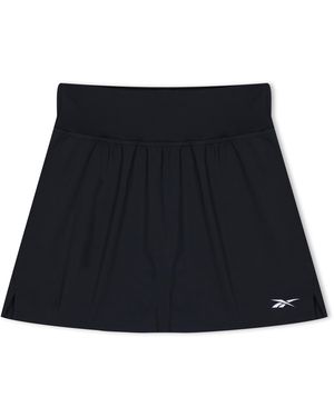 Reebok Workout Ready Vector Skirt Denim Short - Black