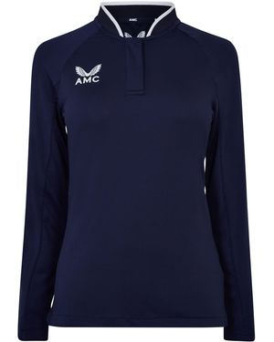 Castore Long Sleeve Polo Top - Blue