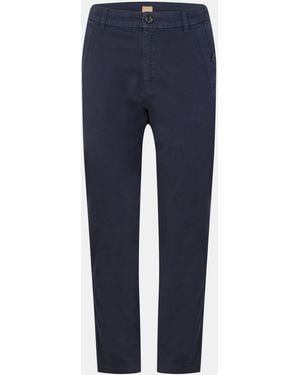 BOSS C Tashina-D Straight Trousers - Blue