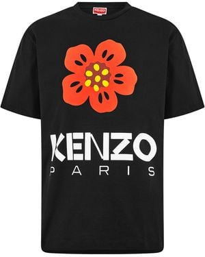KENZO Boke Flower T Shirt - Black