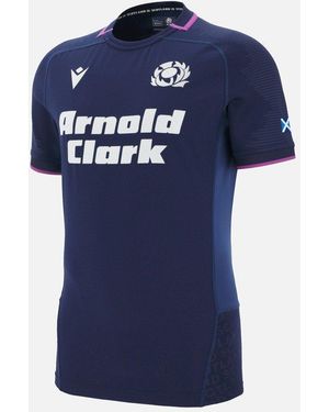 MACRON Scotland Rugby 2025 Home Shirt - Blue