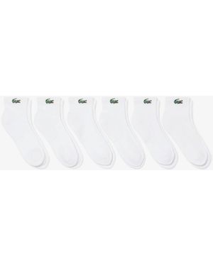 Lacoste 6Pk Sportqtr - White