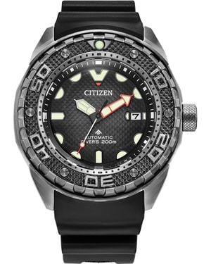 Citizen Automatic Promaster Dive Titanium Classic Watch Nb6005-05L - Black