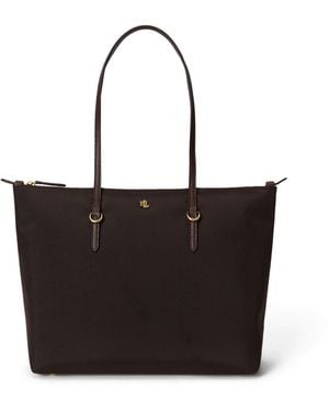 Ralph Lauren Medium Keaton Tote Bag - Black