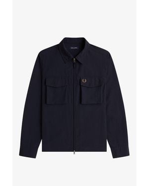 Fred Perry Overshirt - Blue