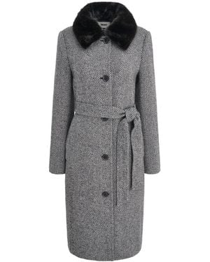 DKNY Outerwear Trench Coat - Grey