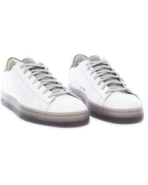 P448 Jack Low-Top Trainers - White