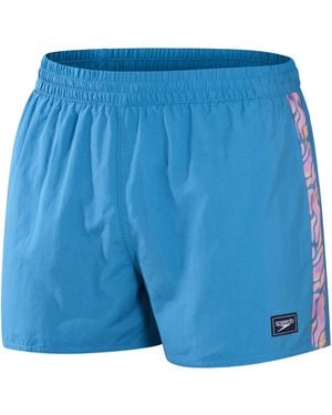 Speedo Retro 13 Swim Shorts - Blue
