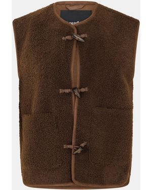Threadbare Tb Itoje Lightweight Quilted Gilet - Brown