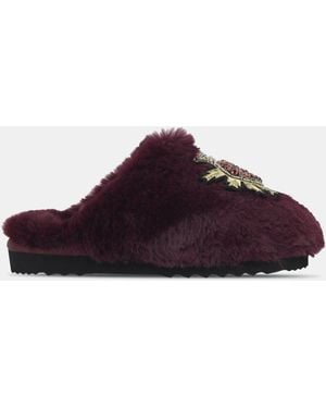 Biba Embellished Slider Slipper - Brown