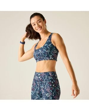 Dare 2b Influential Quick-Drying Bra - Blue
