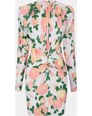 Stella McCartney Crepe Mini Dress - Green