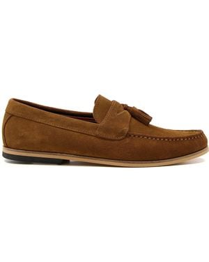 Dune Bart Loafers - Brown