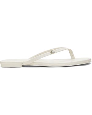 Ralph Lauren Flip Flops - White