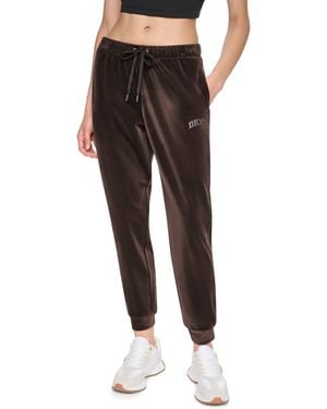 DKNY Velourdmt Jog Ld64 - Black