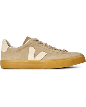 Veja Campo Suede Low-Top Trainers - Brown