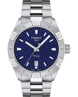 Tissot Pr100 Sport Analogue Watch - Metallic